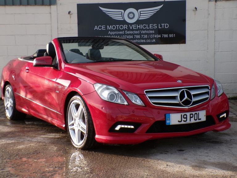 2010 Mercedes-Benz E Class E350 CDI V6 BlueEfficiency Sport Convertible Diesel Automatic