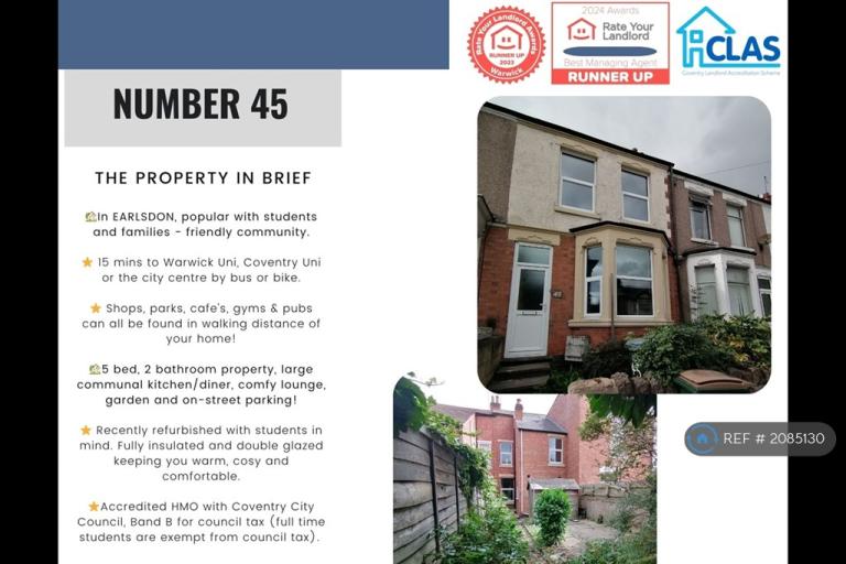 5 bedroom house in Queensland Avenue, Coventry, CV5 (5 bed) (#2085130)