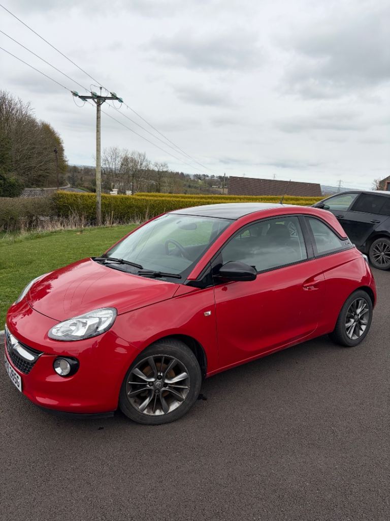 Vauxhall ADAM red 2015 manual