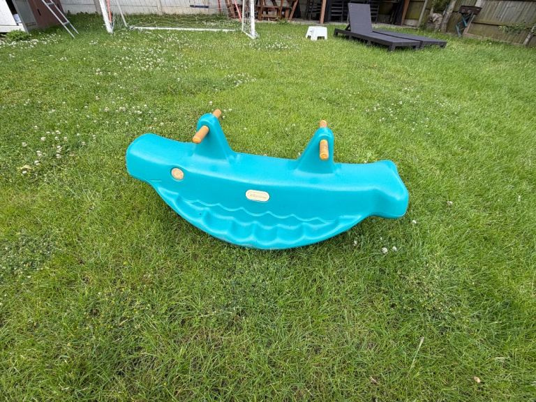 Little tikes plastic seesaw