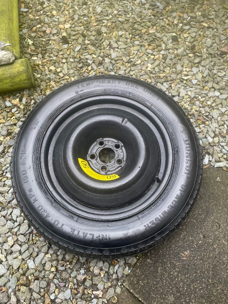 Mercedes ML 18” space saver wheel unused tread