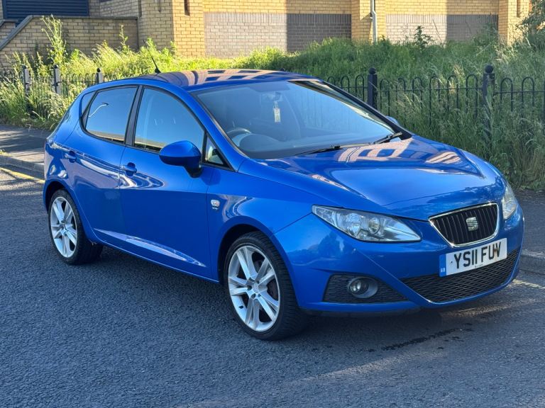 2011 Seat Ibiza 1.6 TDI CR SPORT 105ps 5 door Full MOT FSH £35 tax 