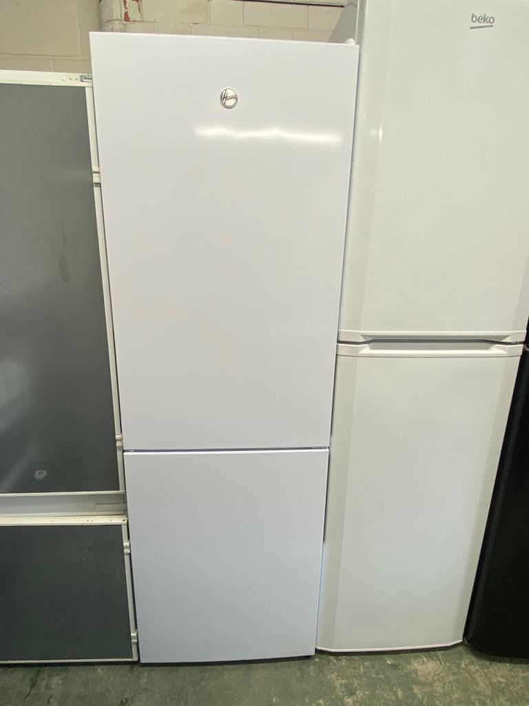 🚚✅WHITE HOOVER 6FT FROST FREE FRIDGE FREEZER £190 WE DO DELIVER 