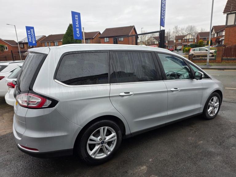2017 FORD GALAXY 2.0 TDCI TITANIUM POWERSHIFT EURO6 SILVER 7 SEATS 1 OWNER FSH