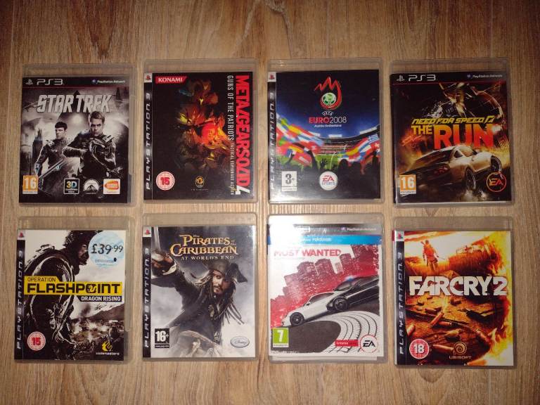 PlayStation 3 Games Bundle 