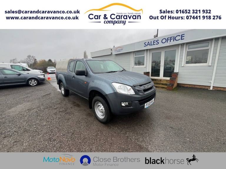 2013 13 ISUZU D-MAX 2.5 TD PICKUP 2DR DIESEL MANUAL 4X4 (194 G/KM, 161 BHP) DIES