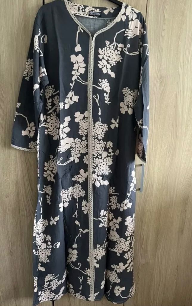 Kaftan/Cover Up/Abaya/Maxi Dress- Size S