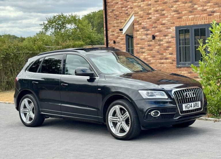 AUDI Q5 S LINE PLUS QUATTRO 3.0 TDI V6 DIESEL AUTO 4X4 2014 [14] BLACK