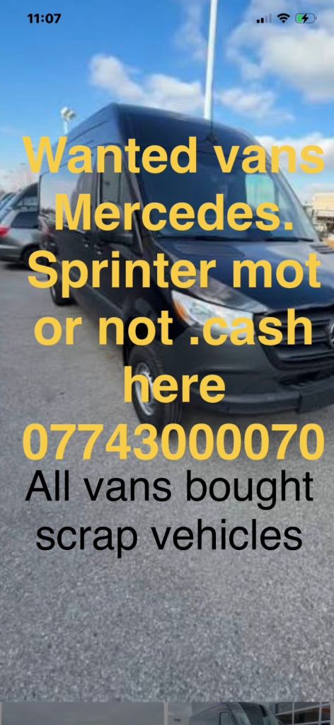 Huddersfield scrap vehicle buyer 