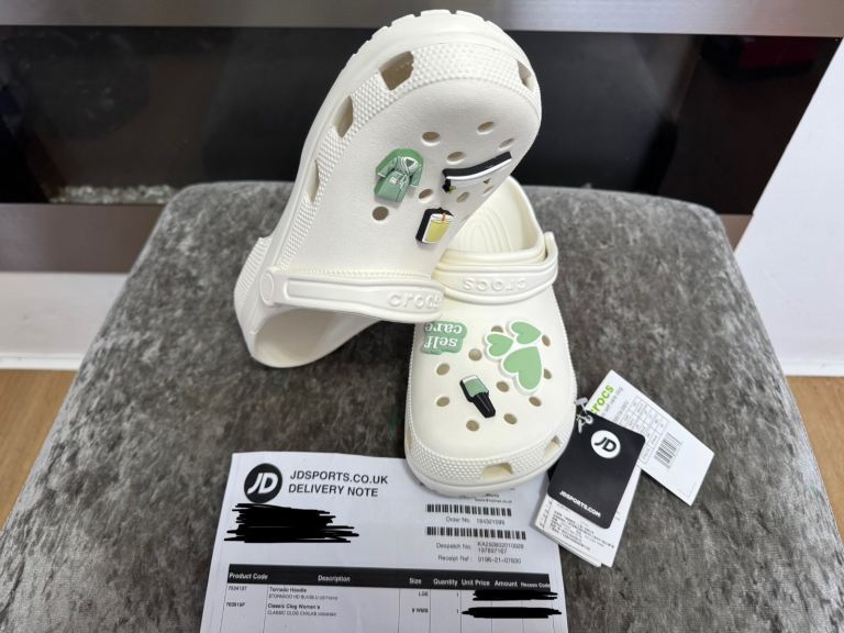 Crocs Sportswear Classic Clog Women Men Sandals Slippers Slides Size UK m8/w9