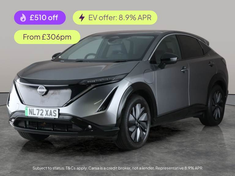 2022 Nissan ARIYA 63kWh Advance SUV 5dr Electric Auto 7.4kW Charger (217 ps) - 360 CAM - LED  Suv...