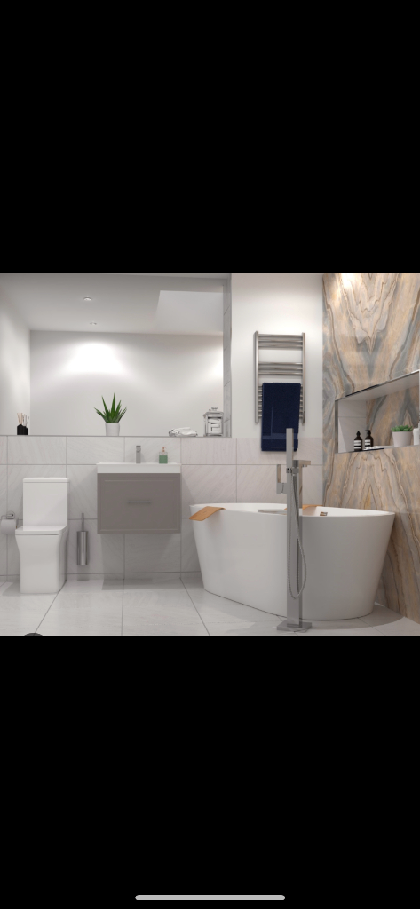 Bathroom suites fitted from £650