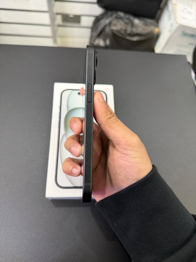 Apple iPhone 15 128GB Black (Unlocked) in Excellent Condition Fully Boxed 90% BH🔋