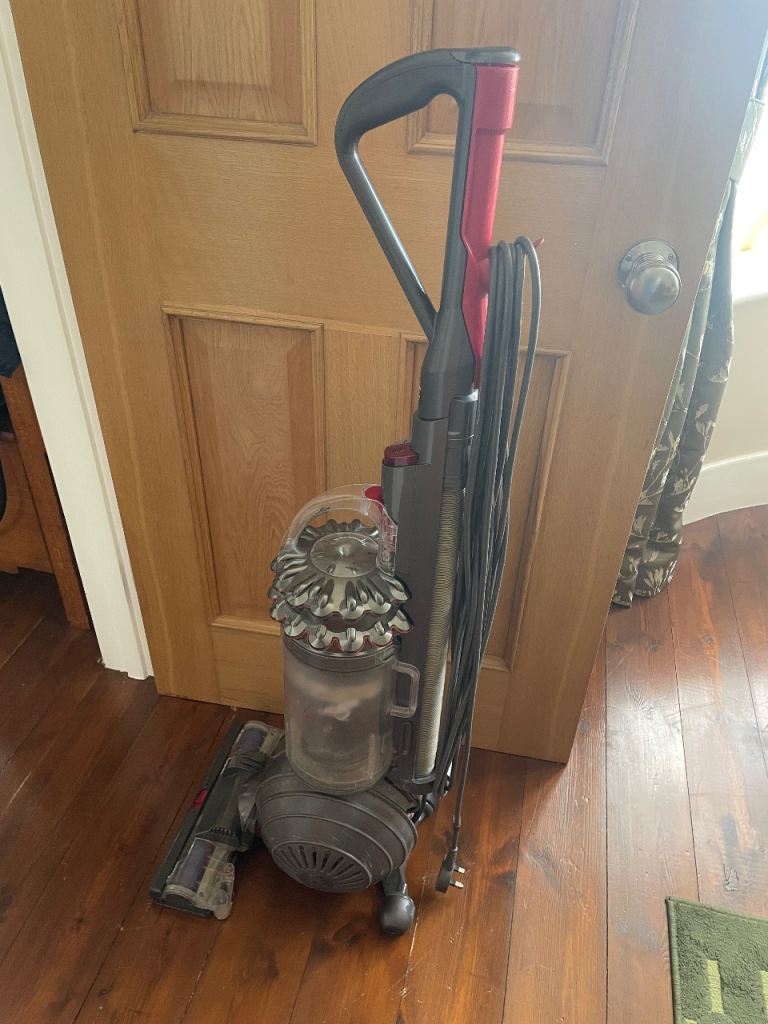 Dyson Big Ball Upright Vacuum Cleaner – Grey & Red, Good Condition