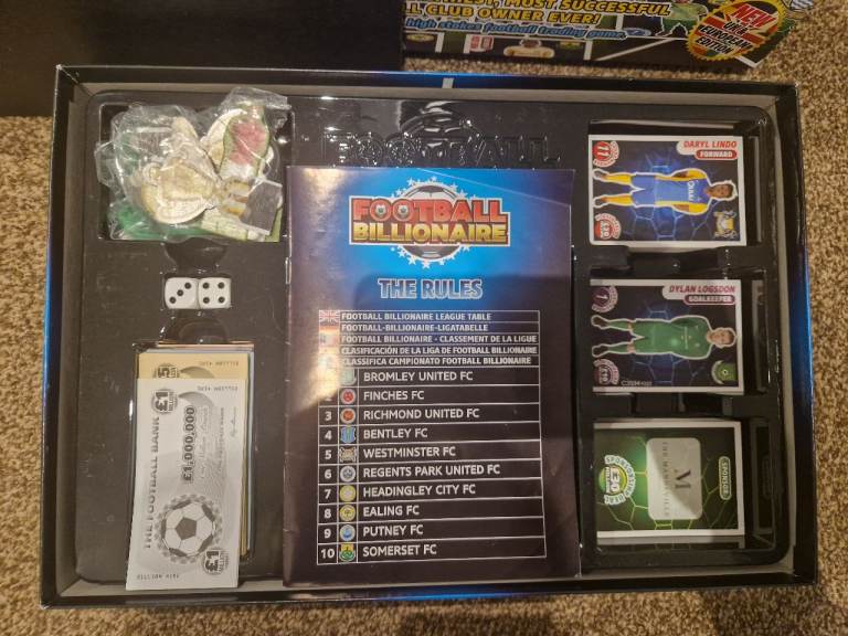 Football Billionaire Board Game 
