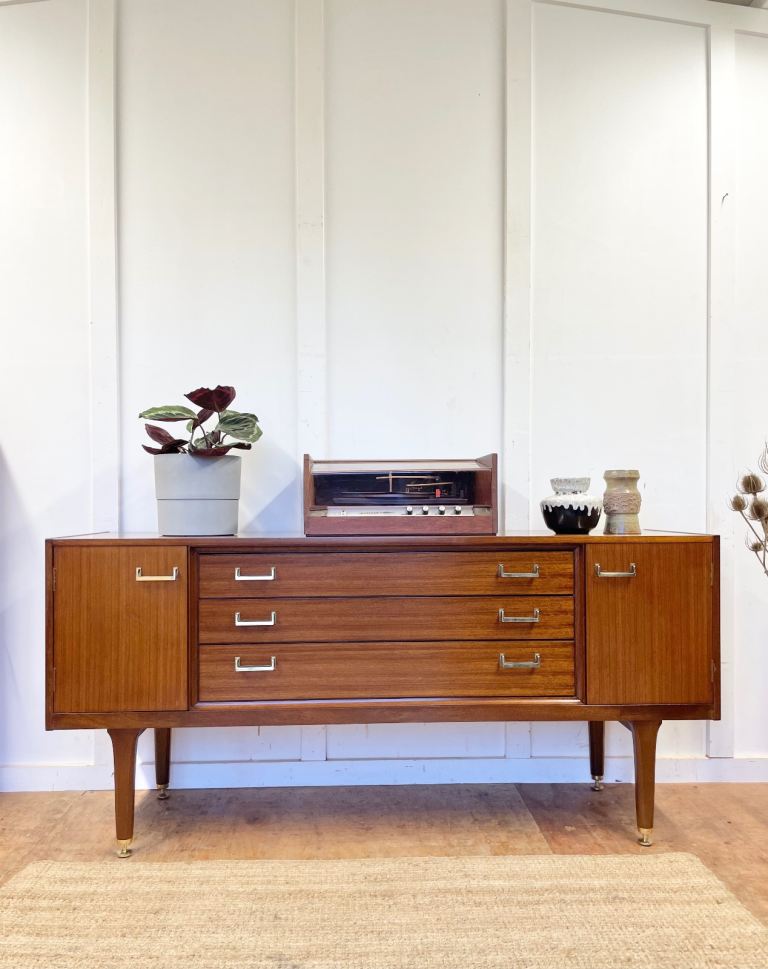 image for G Plan Tola vintage sideboard record cabinet Mcintosh era retro midcentury 🚚