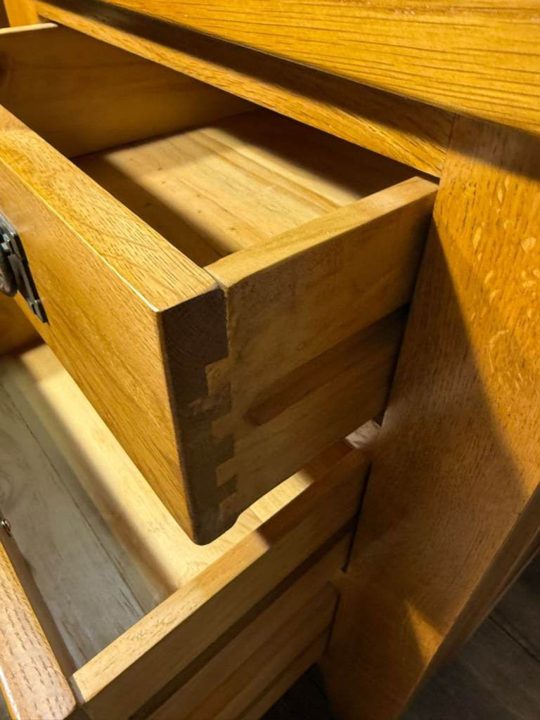 Large solid oak lamp table with free local delivery 