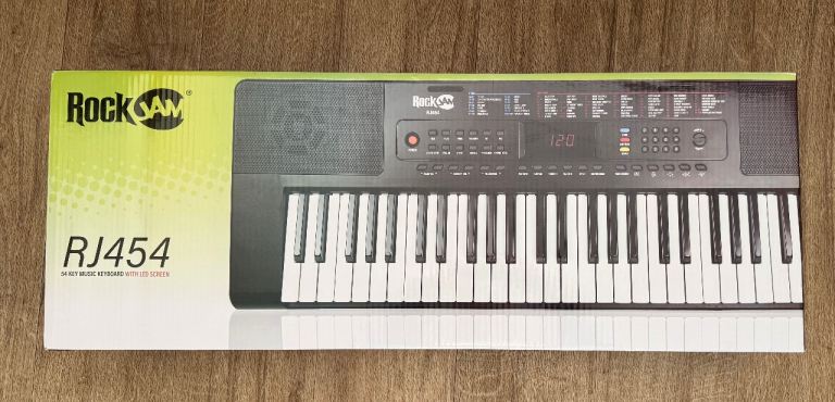 RockJam RJ454 61-Key Electronic Keyboard – Brand New in Box