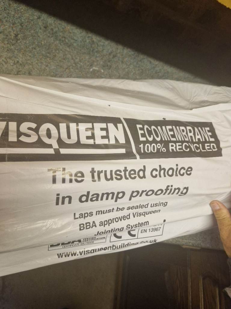Visqueen Ecomembrane Damp Proofing - New Roll