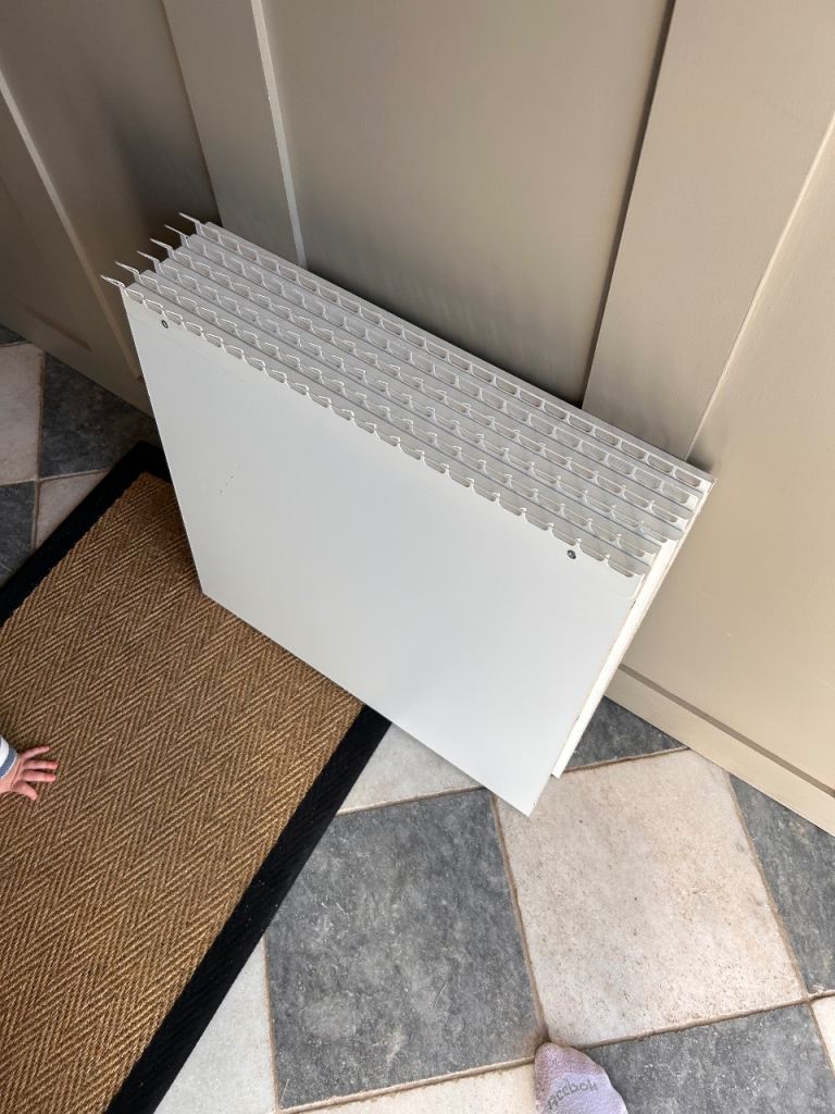 IKEA Kitchen Metod White Wooden Shelves – Good Condition