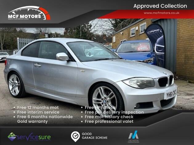 2011 BMW 1 Series 118d M Sport 2dr Step Auto COUPE Diesel Automatic