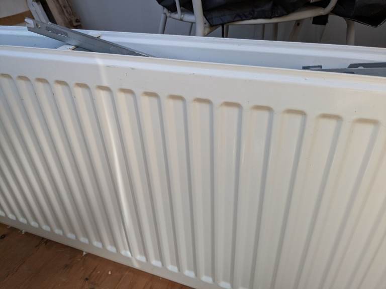 Large double radiator