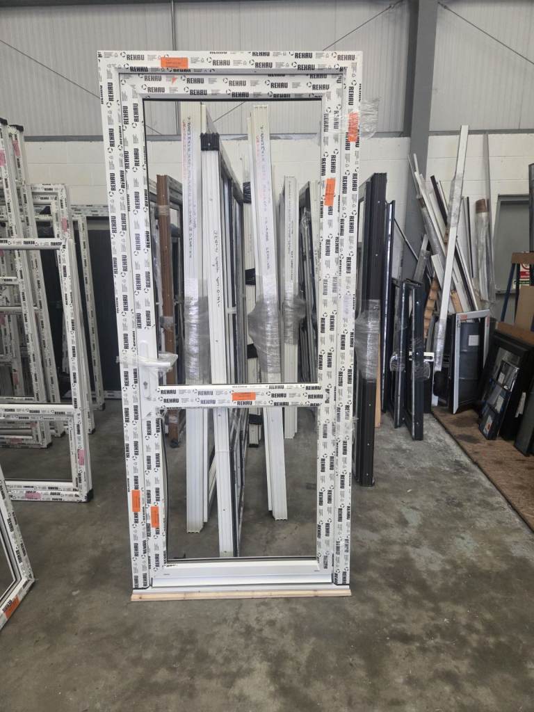 Rehau White upvc Door - NEW with warranty