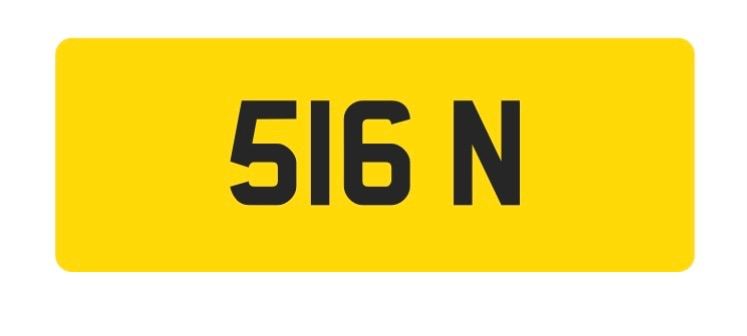 516N Private Cherished Registration Number (like SIGN)