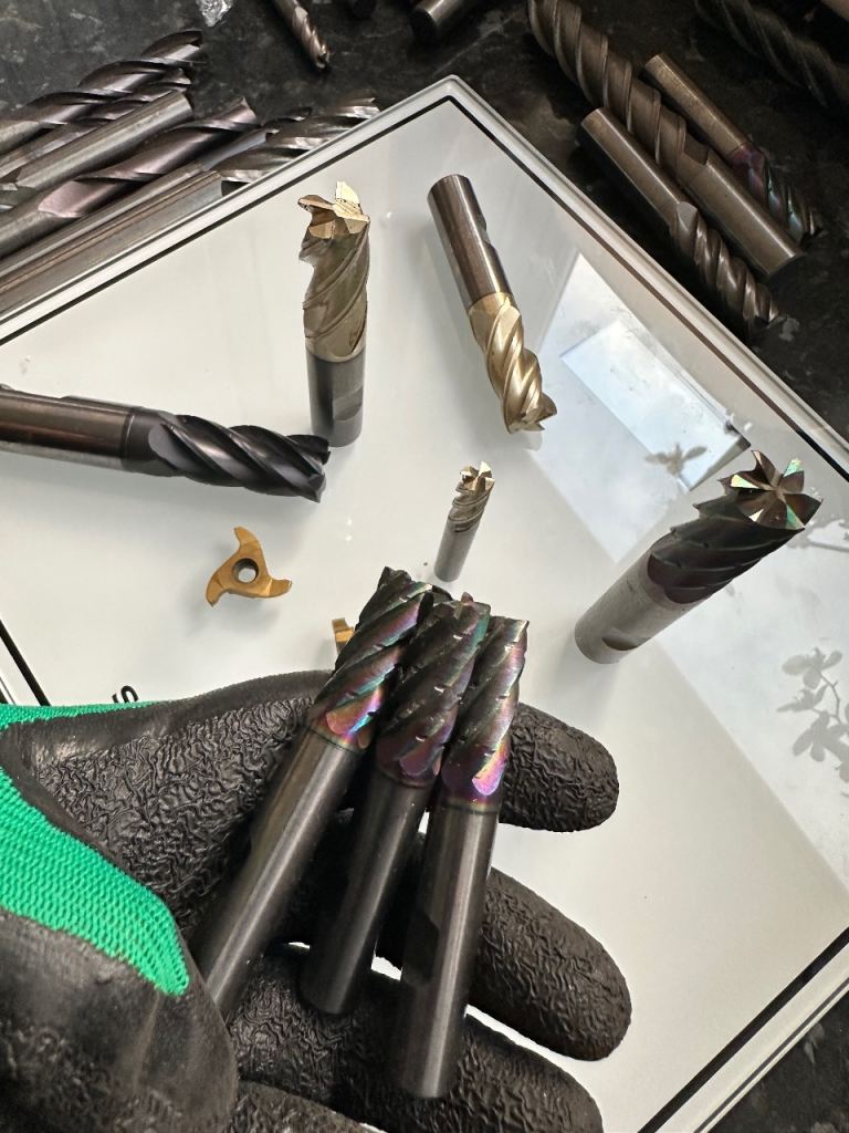 Various Metal Milling Cutters and Drill Bits – Scrap Carbide wanted🛑