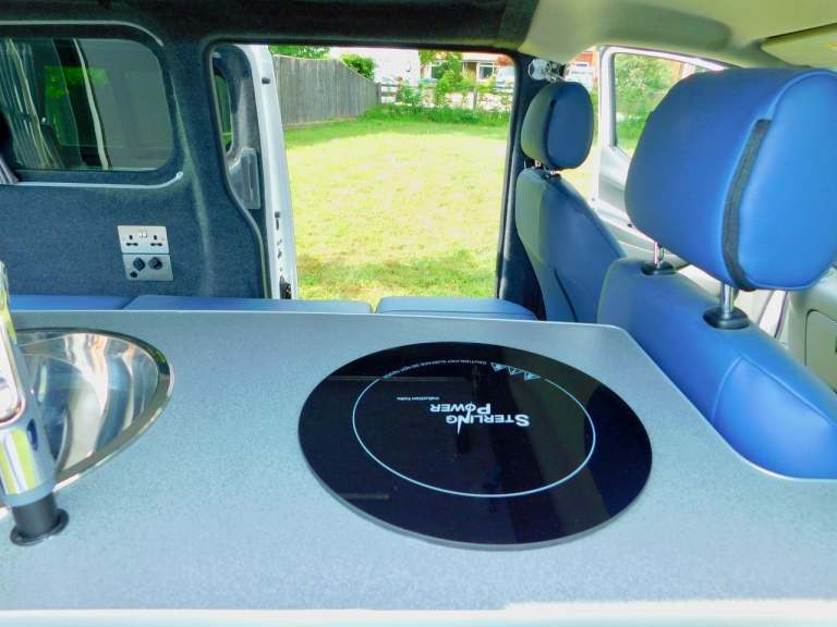 Sussex Campervans Nissan EV200 AUTOMATIC 2 to 3 Berth All Electric Campervan.