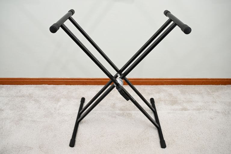 image for Keyboard Stand X Frame Double Braced Heavy Duty