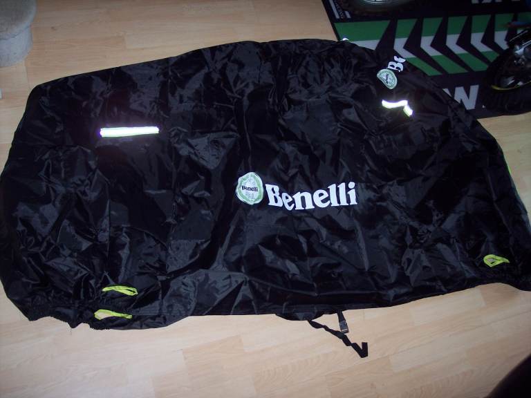 Benelli Motorcycle Cover with carry bag