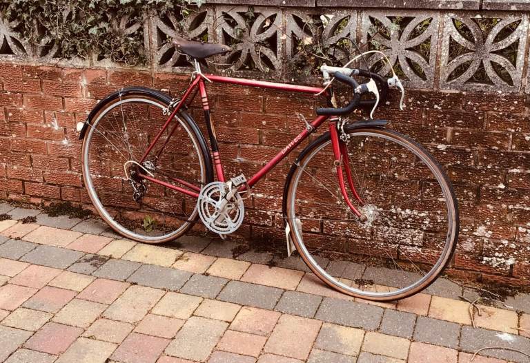Vintage Dawes Red Feather Racing Bike