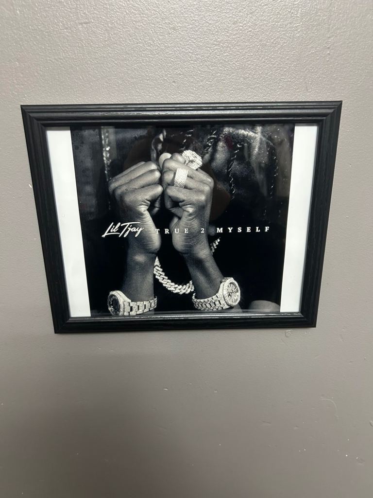 Lil Tjay 'True 2 Myself' Framed Picture
