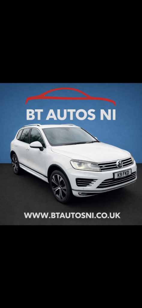 2015 VW Touareg 3.0 V6 TDI Tech 262 R-Line 5dr Tip Auto FSH, Mot Nov 2026, 6mth RAC warranty