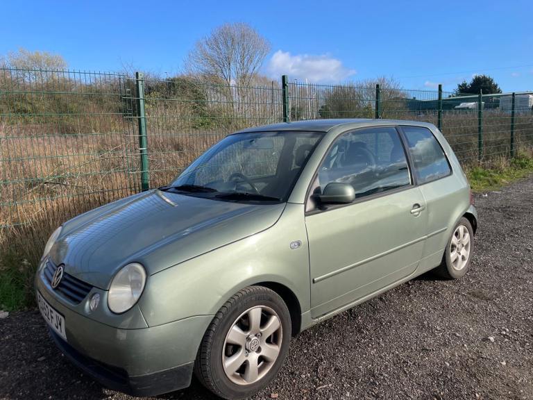 VW LUPO 1.0 SE 52 REG GREEN 3 DOOR MOT OCTOBER 16TH 2026 TAX £195 LOW INSURANCE 48+MPG