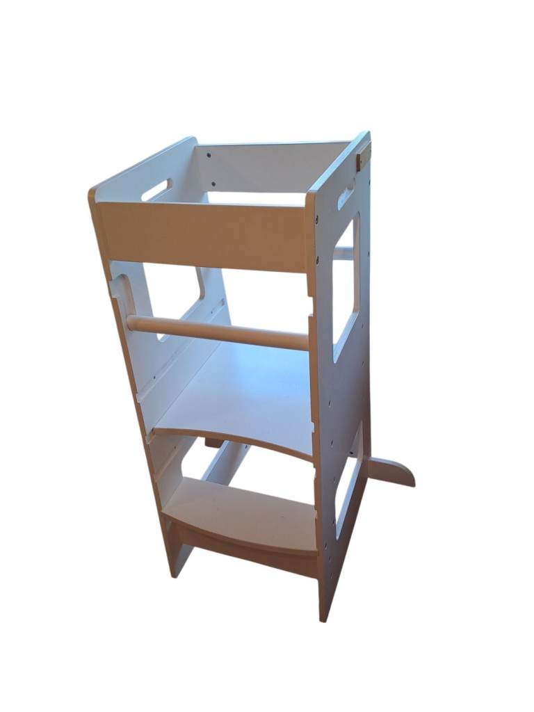 Learning tower / kitchen helper, 3-level platform; 