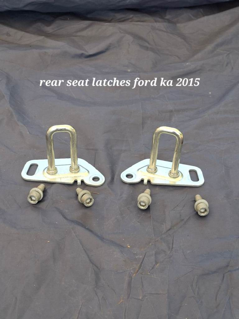 Rear folding seat latches ford ka 3 door 2015