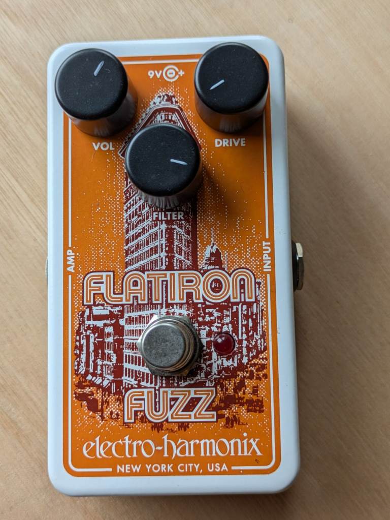 Electro Harmonix Flatiron Fuzz guitar pedal