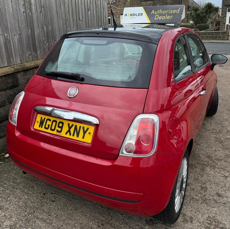 2009 Fiat 500 1.2 Pop Euro 5 (s/s) 3dr HATCHBACK Petrol Manual