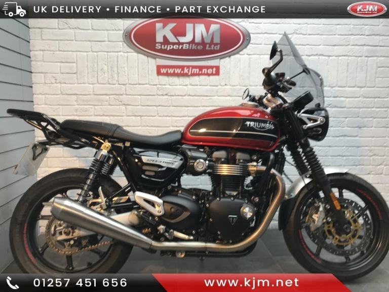TRIUMPH SPEED TWIN 1200, 2019/19, 10,564 MILES, FSH, LOADED WITH EXTRAS