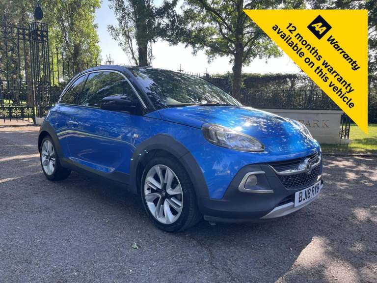 2018 Vauxhall ADAM 1.2i Rocks 3dr HATCHBACK PETROL Manual