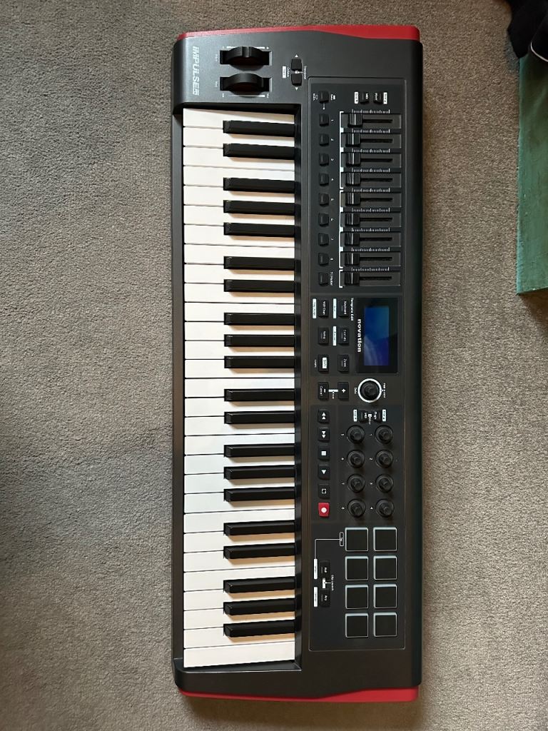 Novation Impulse 49 Key USB Midi Keyboard Controller