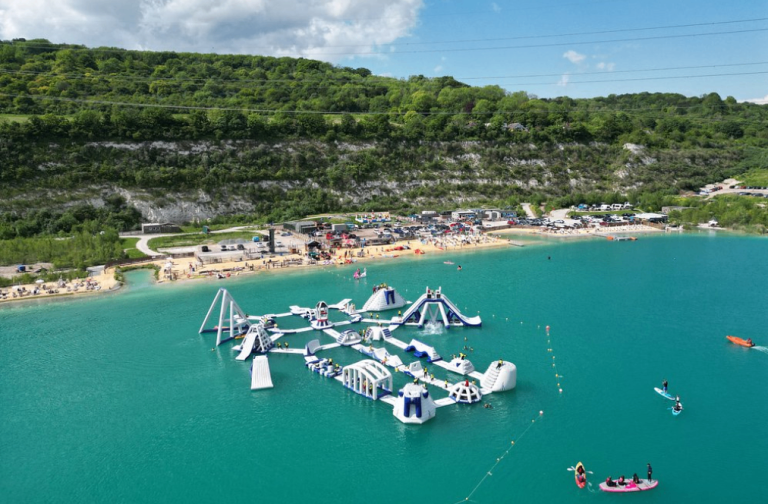 2 x St Andrews Lakes Aqua Park Tickets – Saturday 8 August, 2:00 pm