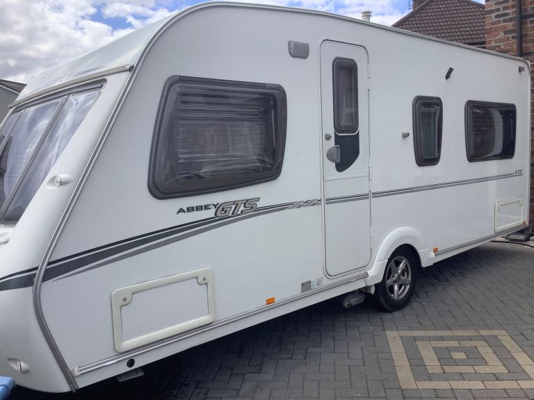 Abbey 418 4 berth fixed bed 2008 caravan