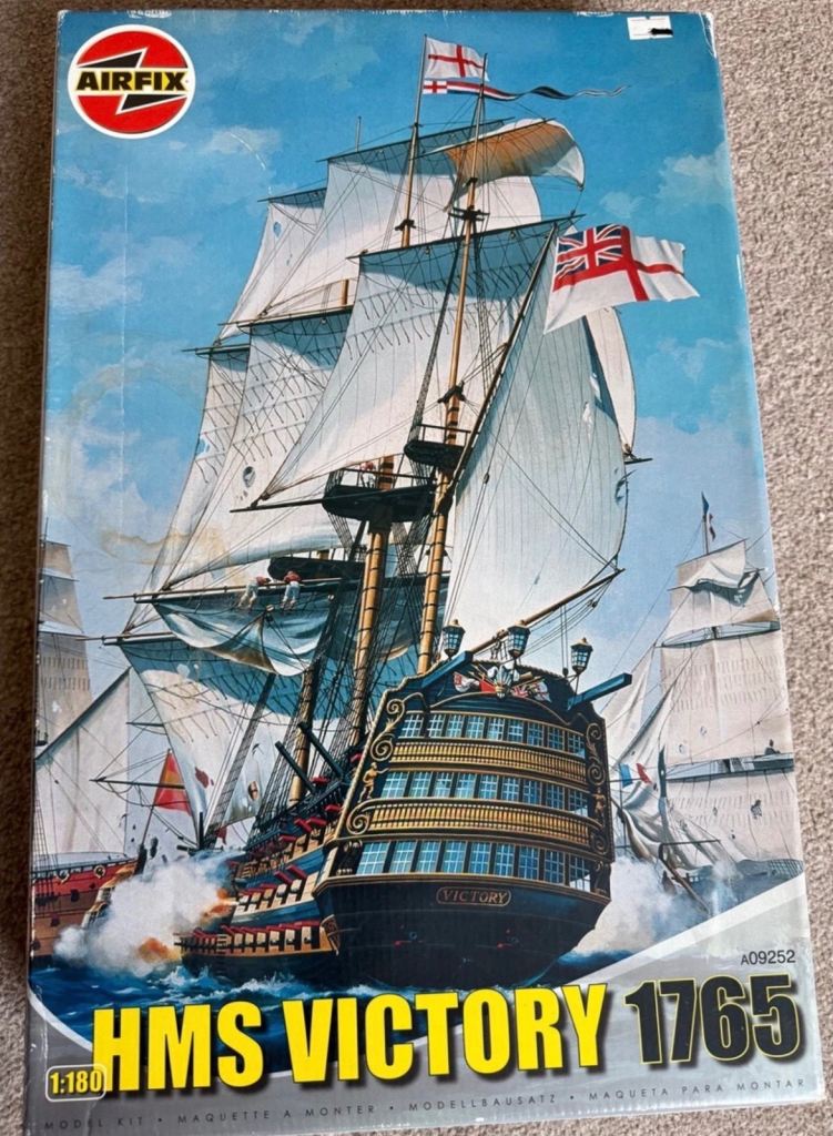 Airfix HMS Victory 1/180 Model Kit - may not be complete