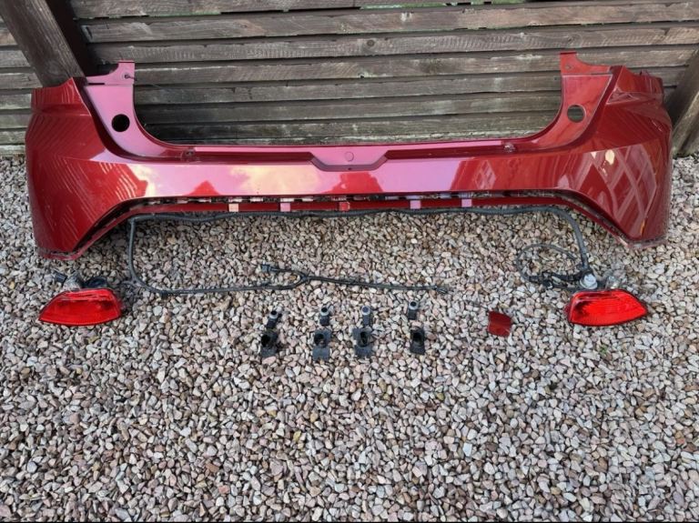 2023 DACIA SANDERO Mk3 (BJI) 5 Door Hatchback Red Rear Bumper