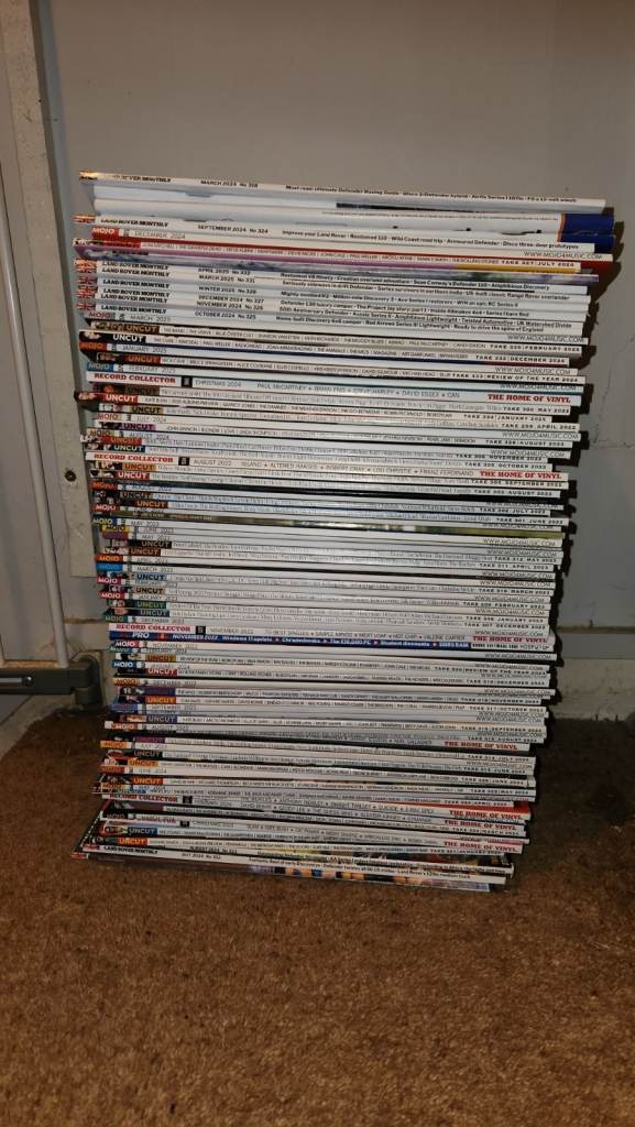 image for Mojo and Uncut back issues 