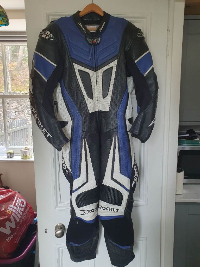 Joe Rocket Speedmaster one-piece leather motorcycle racing suit