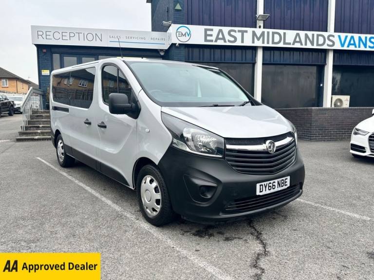 2016 Vauxhall Vivaro 2900 1.6CDTI BiTurbo 120PS ecoFLEX H1 Combi 9 Seat MPV DIESEL Manual